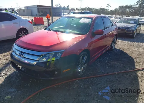 2010 Ford Fusion Sport из США, поврежденный, VIN 3FAHP0KC6AR420729